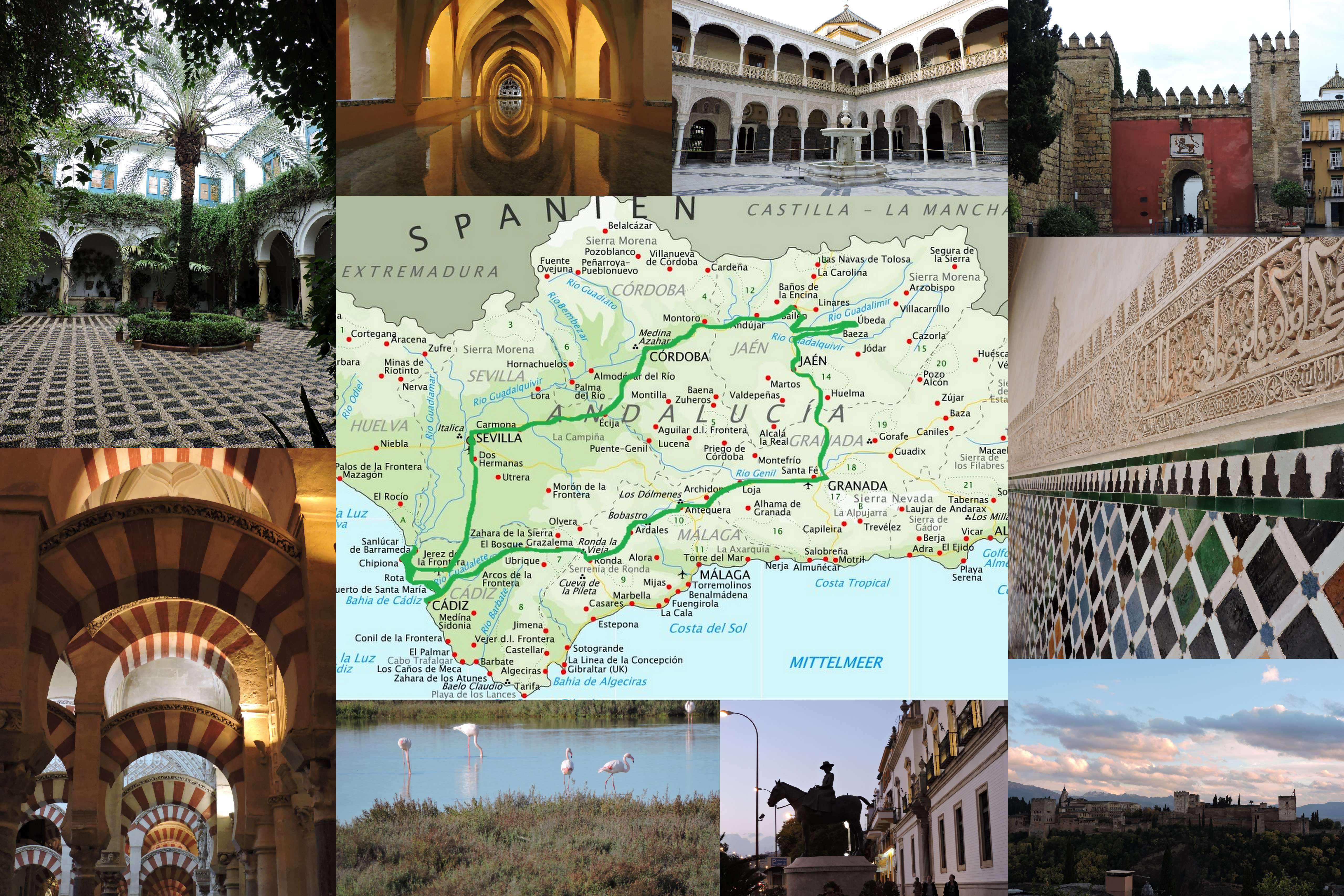 andalousie espagne itineraire roadtrip 1 semaine