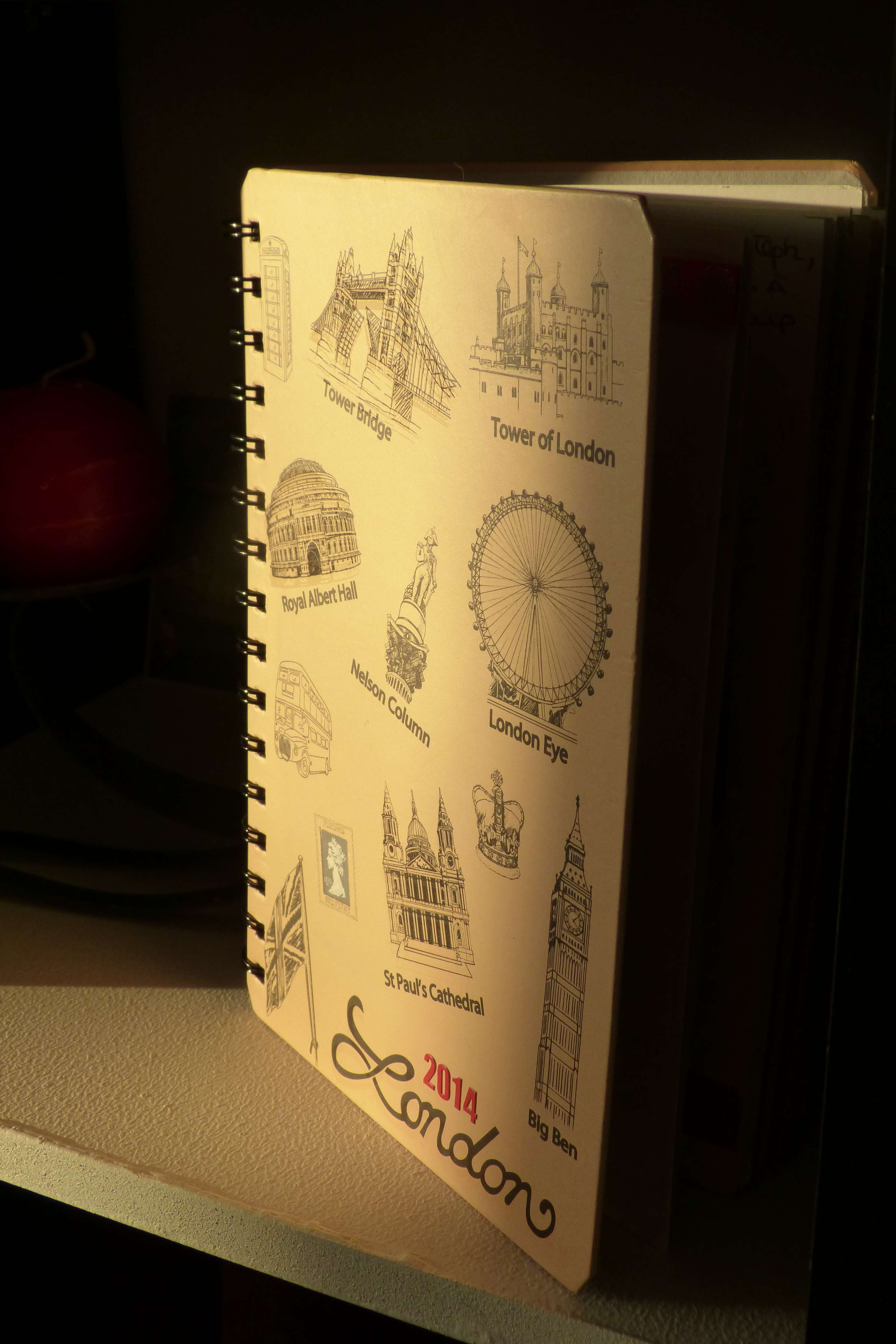 Album scrapbooking scrap londres carnet voyage