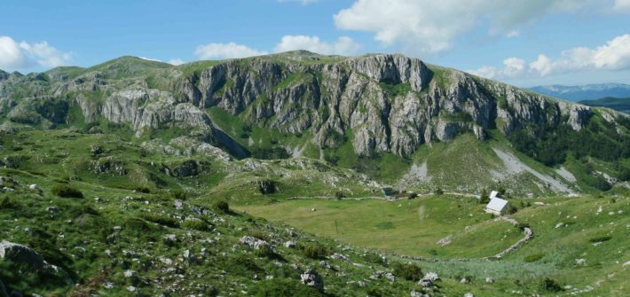 montenegro paysage route P14 durmitor