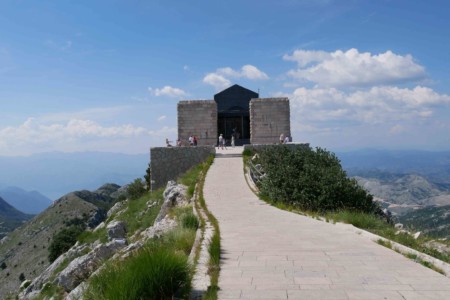 mausolée Njegos mausolee njegos montenegro panorama