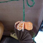 Citrouille en origami & herisson decoration table automne origami citrouille idee