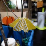 Citrouille en origami decoration table automne origami citrouille idee