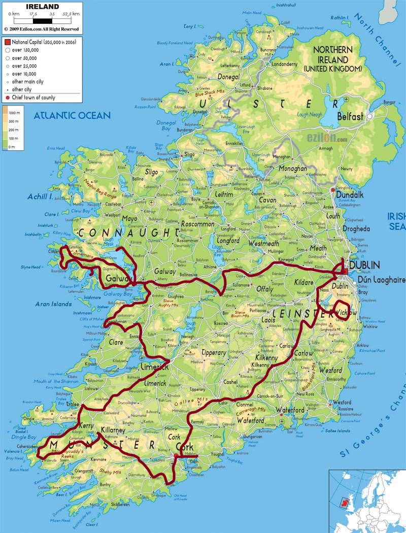 road trip irlande 5 jours