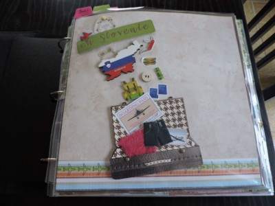 Slovenie 2014 Album scrapbooking scrap slovenie itineraire voyage