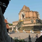 Chiang Mai Thailande temple Chiang Mai elephants