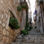 escalier dubrovnik croatie escalier dubrovnik croatie