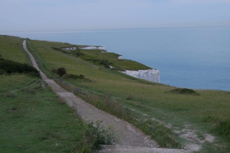 Promenade falaises Dover falaises balade roadtrip kent angleterre