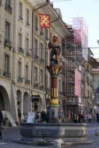 Berne fontaine roadtrip 1 semaine en Suisse