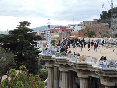 Parc Guell - Gaudi Barcelone weekend 3 jours parc guell