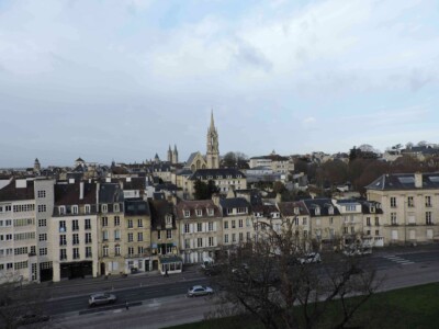 Vue du château Caen weekend normandie 1 journée