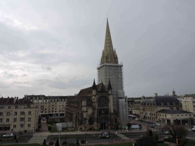Vue du château Caen weekend normandie 1 journée