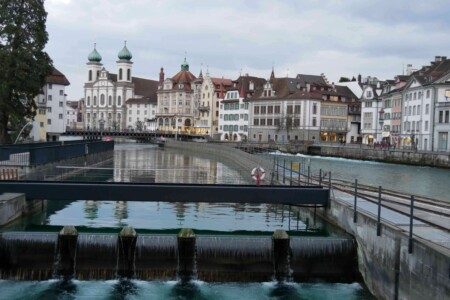 Luzern barrage ville roadtrip 1 semaine en Suisse