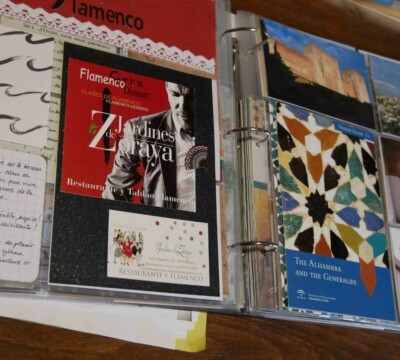 flyers & carte Scrap Andalousie roadtrip espagne