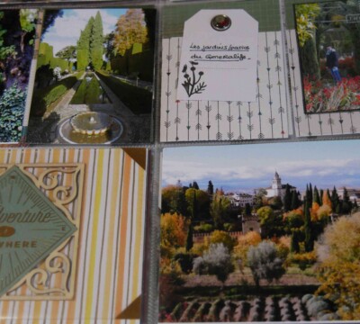 Scrap Andalousie roadtrip espagne