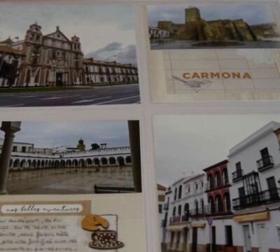 Scrap Andalousie roadtrip espagne