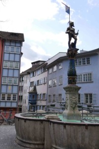 Zurich fontaine roadtrip 1 semaine en Suisse