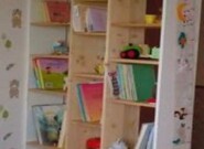 DIY : Bibliothèque decoration chambre enfant renard orange
