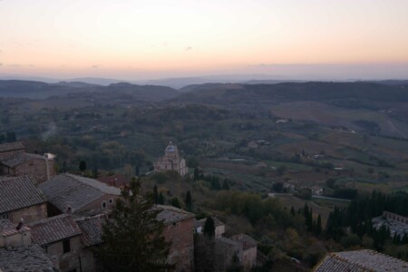 Montepulciano, vue sur la campagne