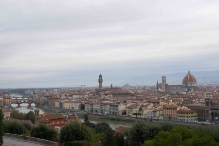 Vue de la Piazzale Michelangelo - Firenze roadtrip toscane 1 semaine firenze vue d'en haut